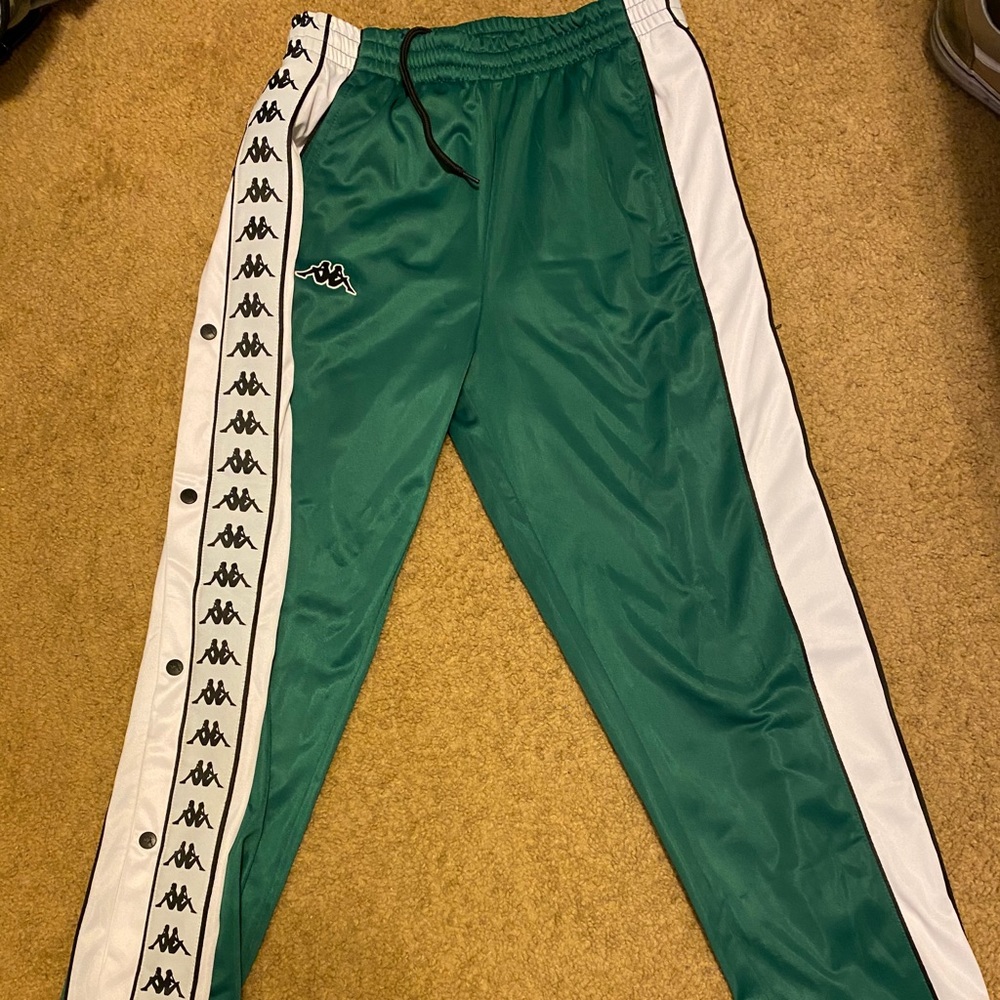 Kappa snap-away track pants